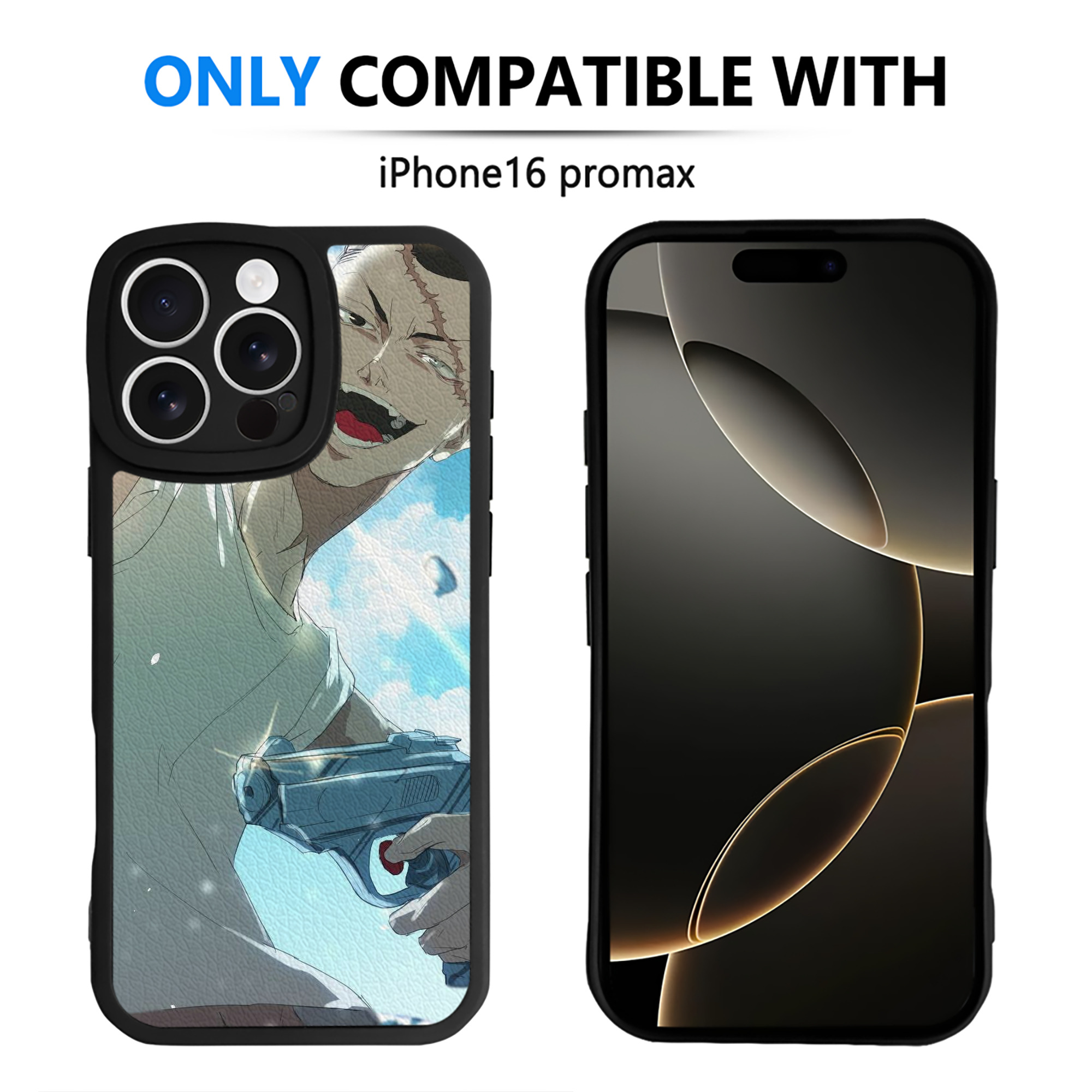 （画像用） 東京リベンジャーズ Tokyo Revengers 【iPhone 16シリーズ対応】シリコンスマホケース（レザー調） 材質：シリコン